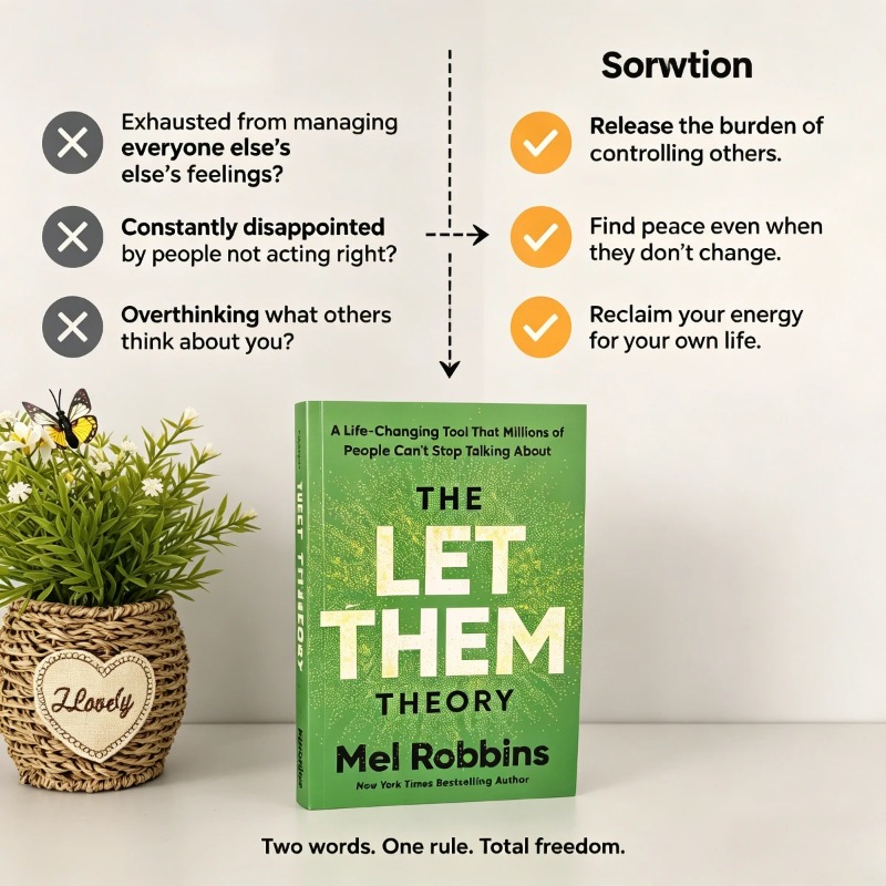 The Let Them Theory By Mel Rob - Health & Wellness U Of T recension och pris
