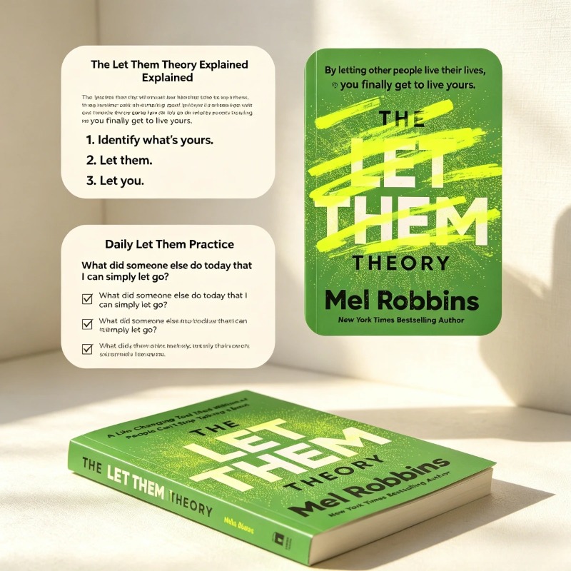 The Let Them Theory By Mel Rob - Health & Wellness U Of T recension och pris