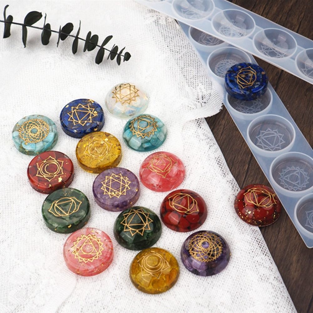 7 PCS/set Natural Stone Seven  - Healing Crystal Set recension och pris
