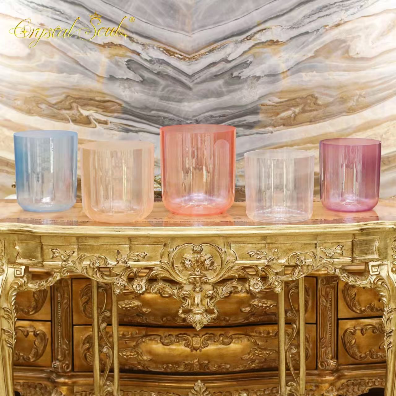 Crystal Soul 7‑8.5 Inch Large  - Healing Crystal Set recension och pris