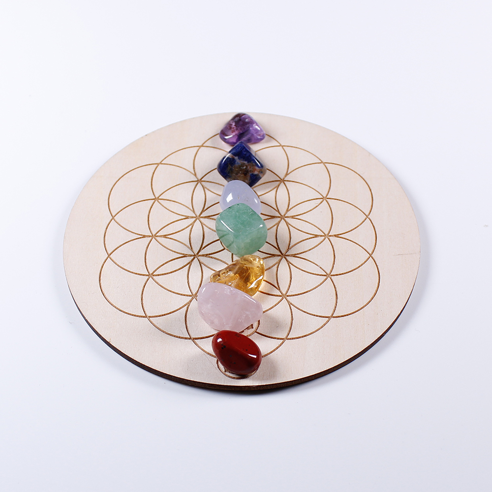 7pcs/set Natural Crystal Mixed - Healing Crystal Set recension och pris